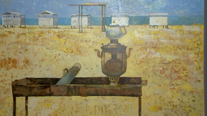 “Abşeron küləkləri” — Bütünay Haqverdiyevin fərdi sərgisi (FOTOLAR)