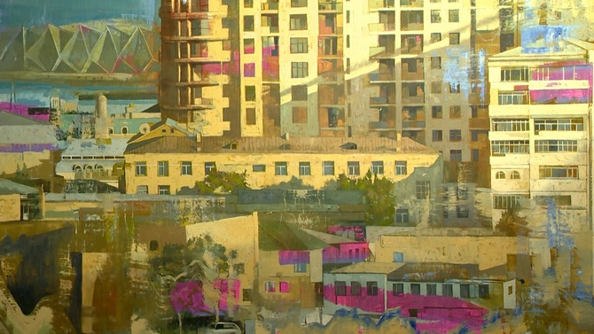 “Abşeron küləkləri” — Bütünay Haqverdiyevin fərdi sərgisi (FOTOLAR)