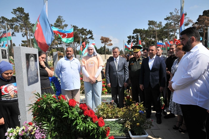 Şəhid Nurlan Ağakişiyevin 20-ci doğum günü qeyd olundu — FOTOLAR
