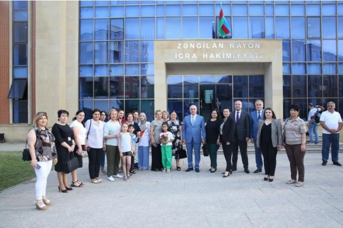 Daha 10 ailə Ağalıya köçürüldü — FOTOLAR