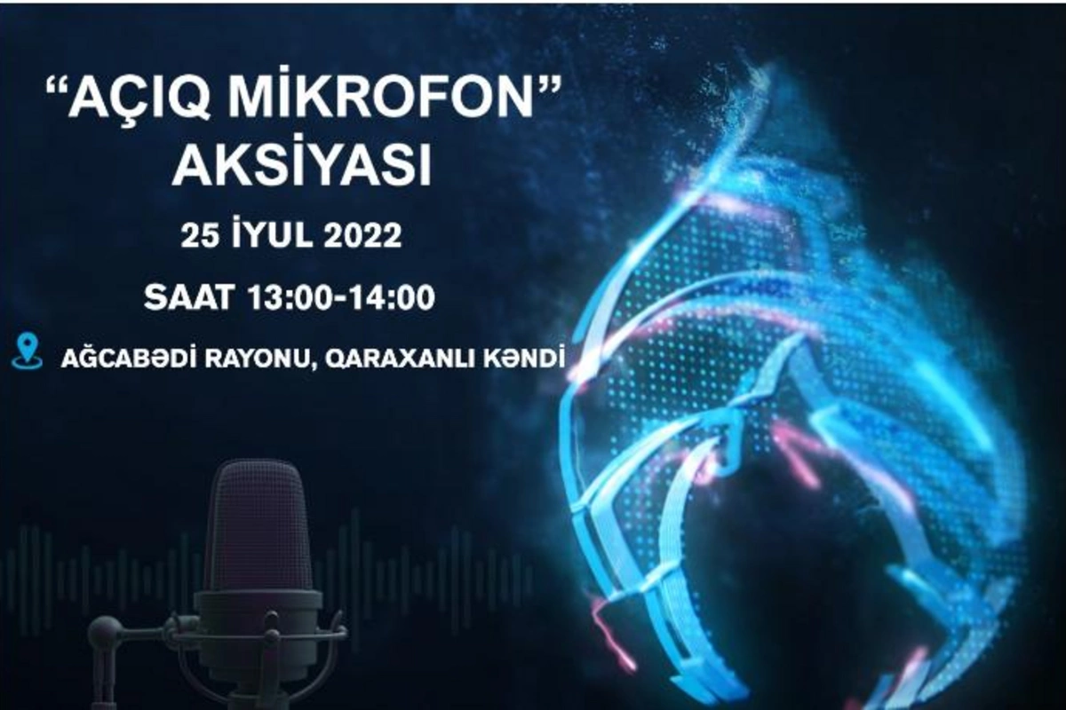 “Azəriqaz”ın növbəti “Açıq mikrofon”u bu rayonda qurulacaq