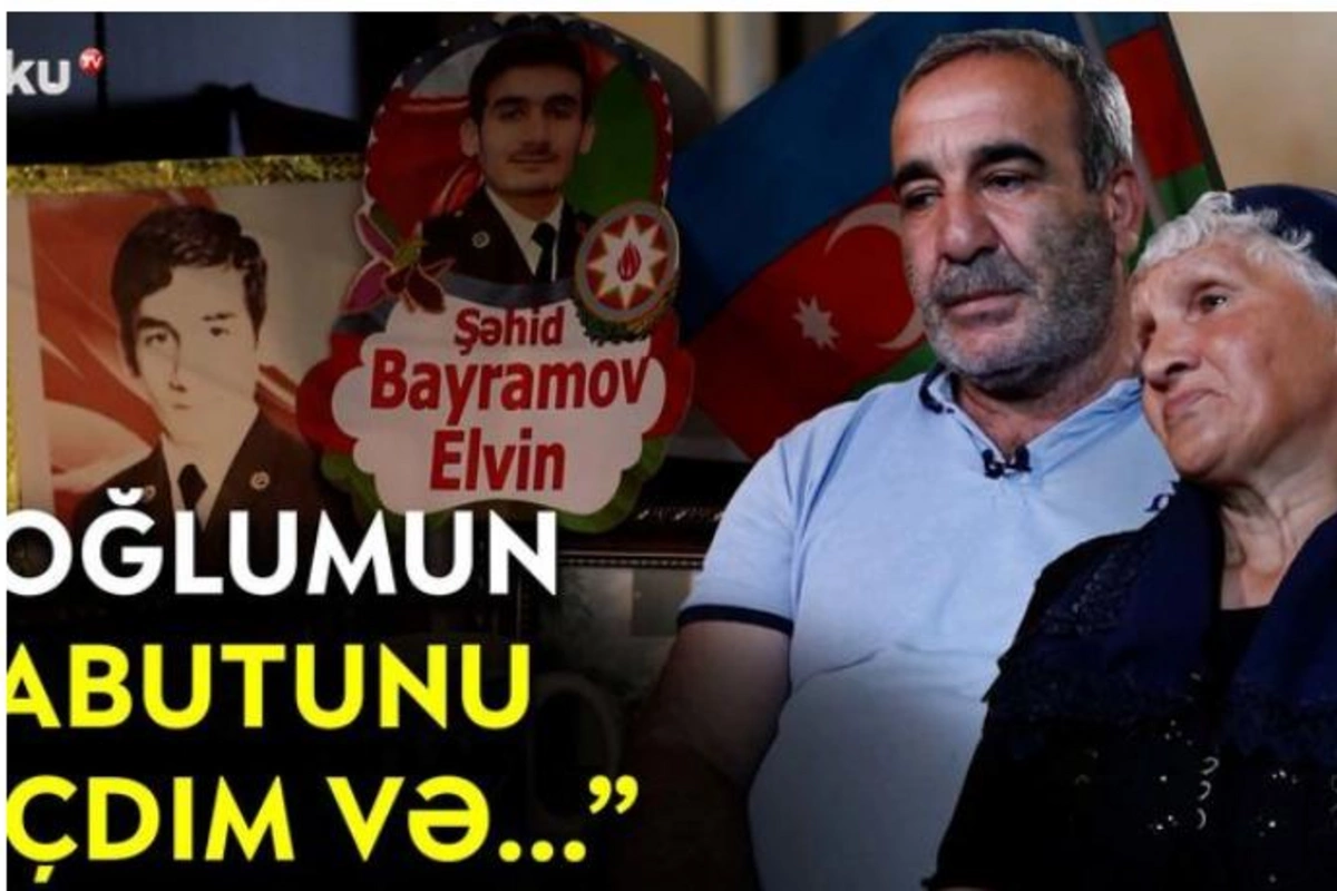 Şəhid anası: “Elvin deyirdi ki, səni daha yol süpürməyə qoymayacağam” — VİDEO