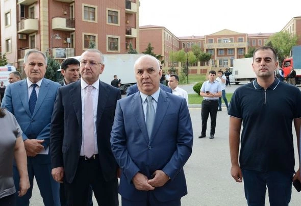 Ağalı kəndinə əhalinin köçürülməsinin birinci mərhələsi başa çatdı — FOTOLAR Ağalı kəndinə əhalinin köçürülməsinin birinci mərhələsi başa çatdı — FOTOLAR