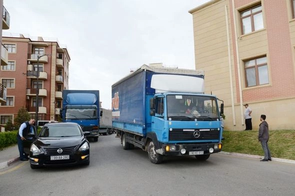 Ağalı kəndinə əhalinin köçürülməsinin birinci mərhələsi başa çatdı — FOTOLAR Ağalı kəndinə əhalinin köçürülməsinin birinci mərhələsi başa çatdı — FOTOLAR