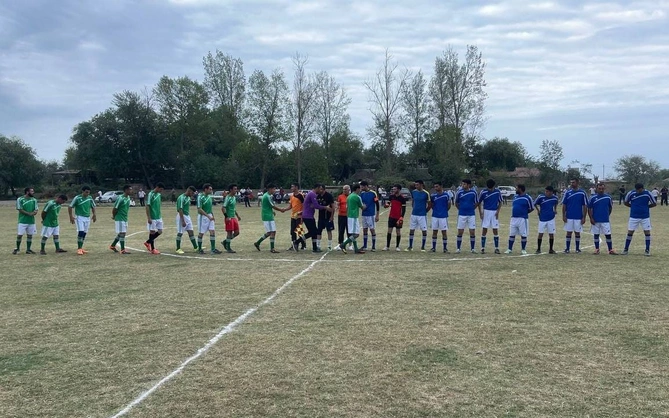 Salyanda şəhidlərin əziz xatirəsinə həsr olunmuş açıq futbol turniri keçirildi — FOTOLAR