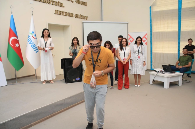 “Gənc Liderlər üçün Yay Universiteti”nin növbəti mövsümü başa çatdı — FOTOLAR “Gənc Liderlər üçün Yay Universiteti”nin növbəti mövsümü başa çatdı — FOTOLAR