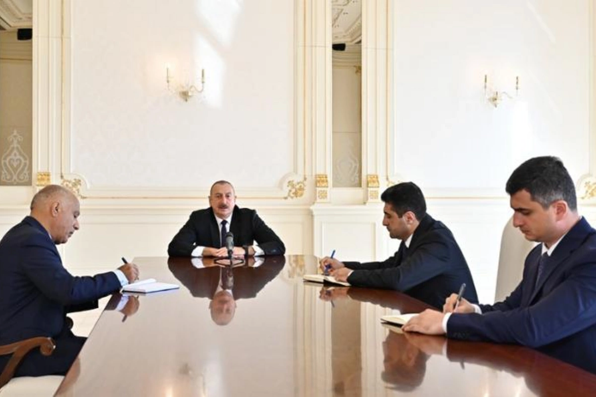 Prezident bu gün təyin olunan yeni icra başçılarını qəbul etdi