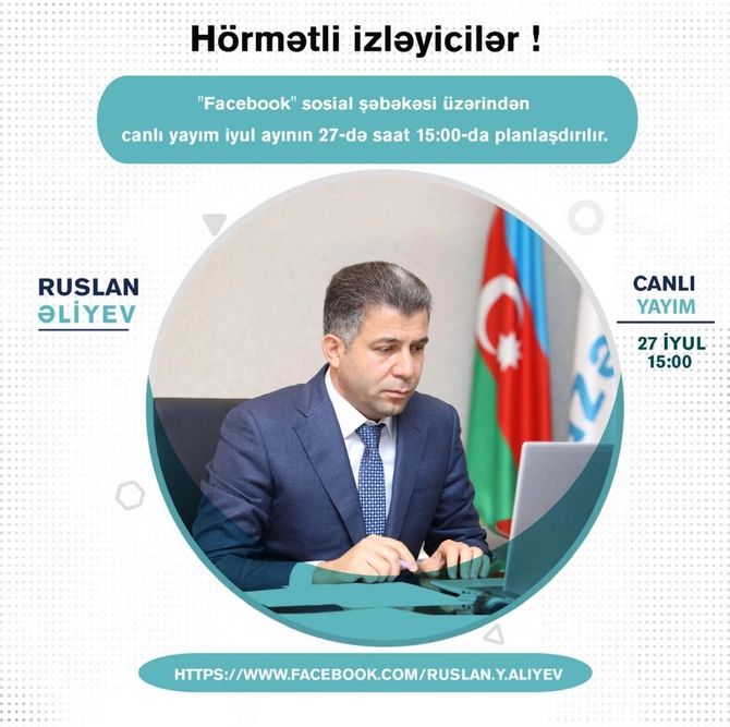 “Azəriqaz” rəhbəri canlı yayımda olacaq