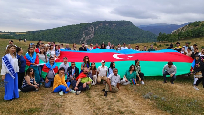 Diaspor nümayəndələrinin Şuşaya beşinci səfəri başa çatdı — FOTOLAR