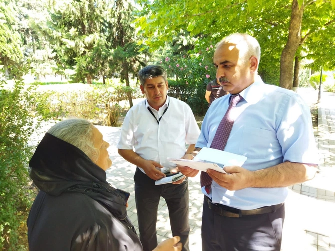 Şabran sakinləri müraciətlərini “Açıq mikrofon”dan ünvanladılar — FOTOLAR Şabran sakinləri müraciətlərini “Açıq mikrofon”dan ünvanladılar — FOTOLAR