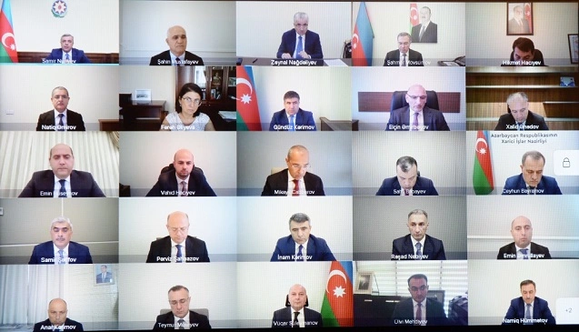 Əlaqələndirmə Qərargahının növbəti iclası keçirildi — FOTOLAR