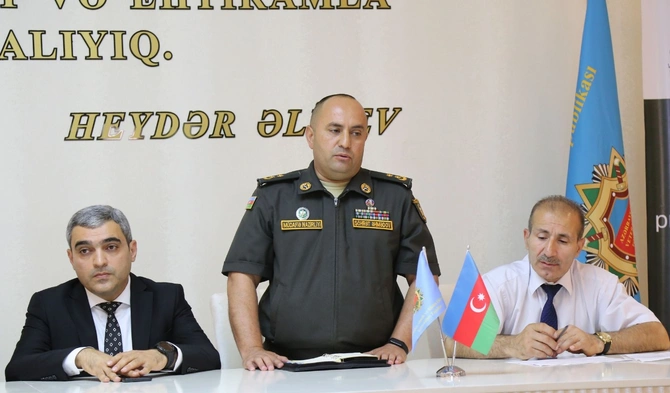 “Dayaq” Respublika Veteranları Təşkilatı ilə birgə hüquqi maarifləndirici görüş keçirdi — FOTOLAR