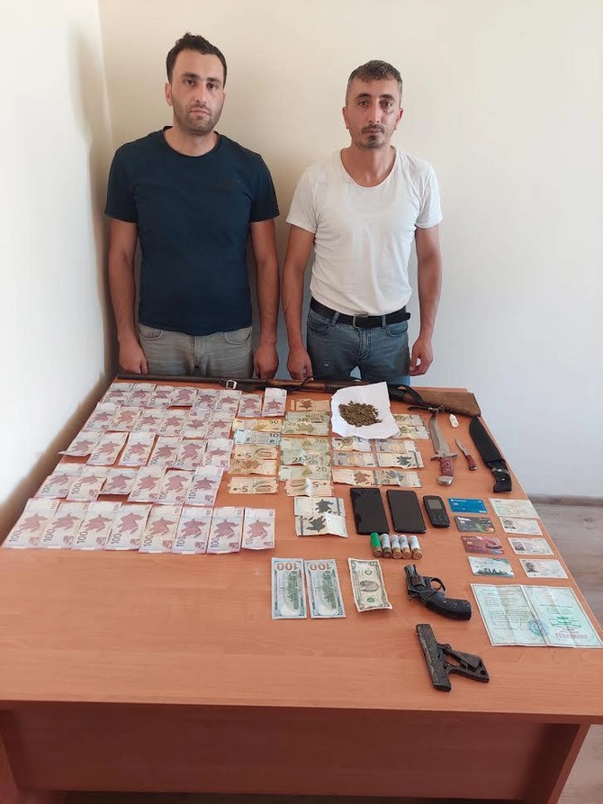 Sərhədi pozmaq istəyən şəxslər saxlanıldı — FOTO