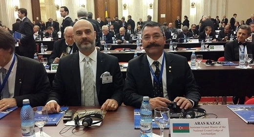 Böyük Mason Lojası Azərbaycanı Qarabağda qazanılmış qələbəyə görə təbrik etdi — FOTOLAR Böyük Mason Lojası Azərbaycanı Qarabağda qazanılmış qələbəyə görə təbrik etdi — FOTOLAR