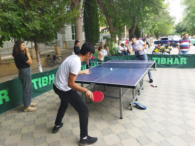 Salyanda stolüstü tennis üzrə kütləvi tədbir keçirildi — FOTOLAR Salyanda stolüstü tennis üzrə kütləvi tədbir keçirildi — FOTOLAR