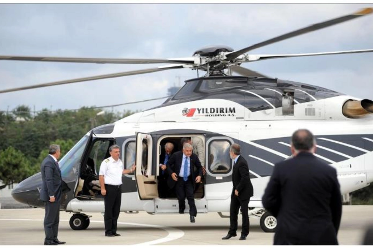 Binəli Yıldırımın helikopteri təcili eniş etdi