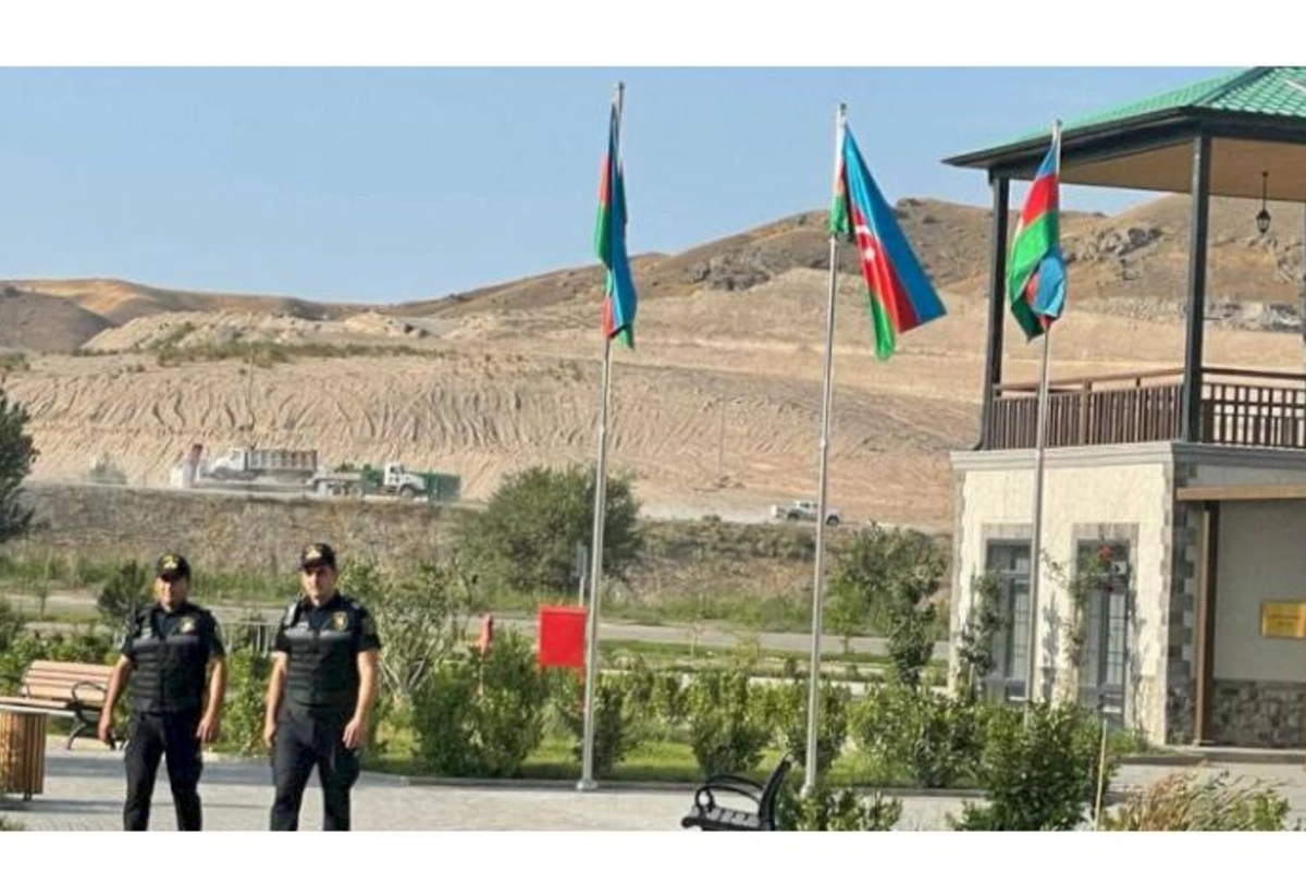 “Ağıllı kənd“də polis məntəqəsi yaradıldı