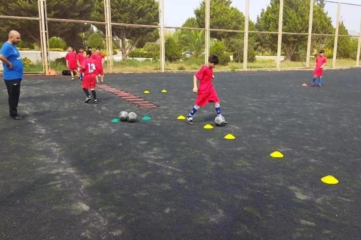 Salyanda Futbol hamı üçün devizi altında kütləvi tədbir keçirildi — FOTOLAR