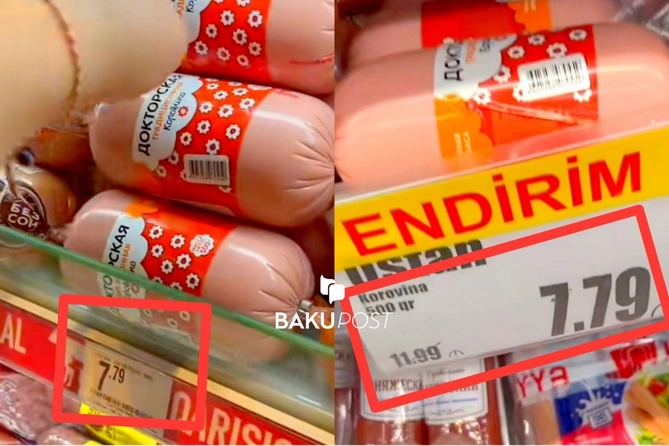 “Araz” marketdəki saxta endirimin üstü belə açıldı — Hər kəs bu “qiymət”dən danışır