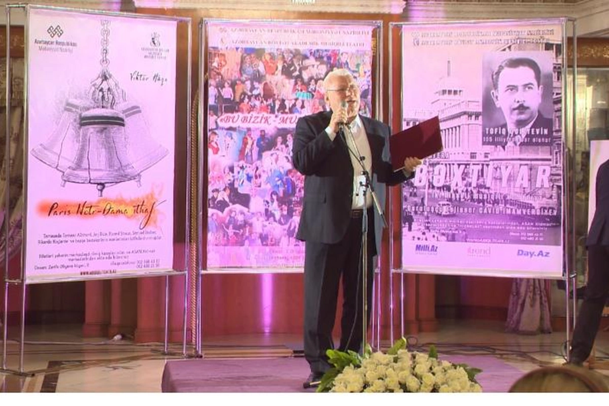 Akademik Musiqili Teatrının əməkdaşları mükafatlandırıldı — FOTOLAR