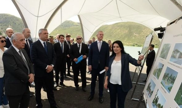 Əli Əsədov və Samir Nuriyev azad olunmuş ərazilərə səfər edib — FOTO