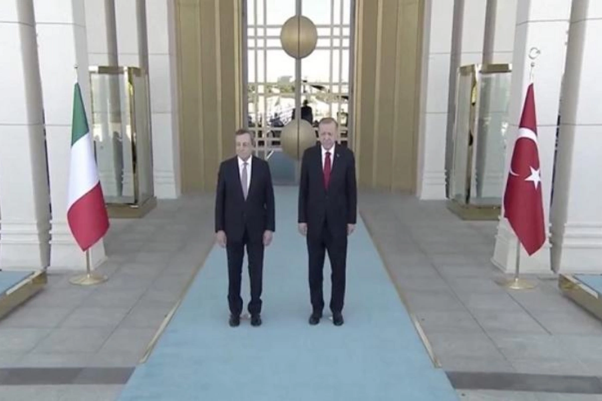 Ərdoğan İtaliyanın Baş naziri ilə görüşdü