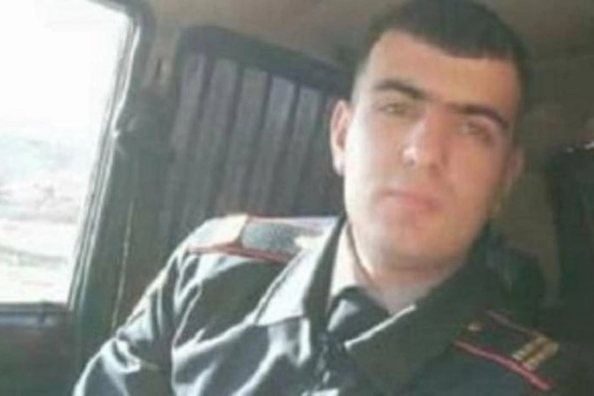 Özünə qəsd edən polisin son görüntüləri — VİDEO