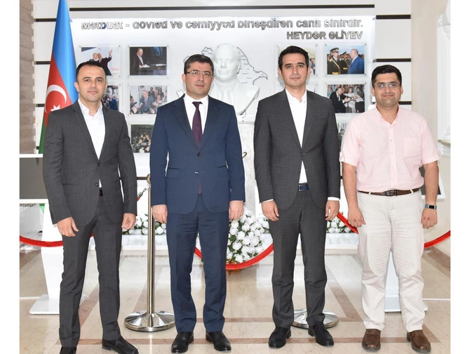 MEDİA-da “Yüksəliş” müsabiqəsinin qalibləri ilə görüş keçirildi — FOTOLAR