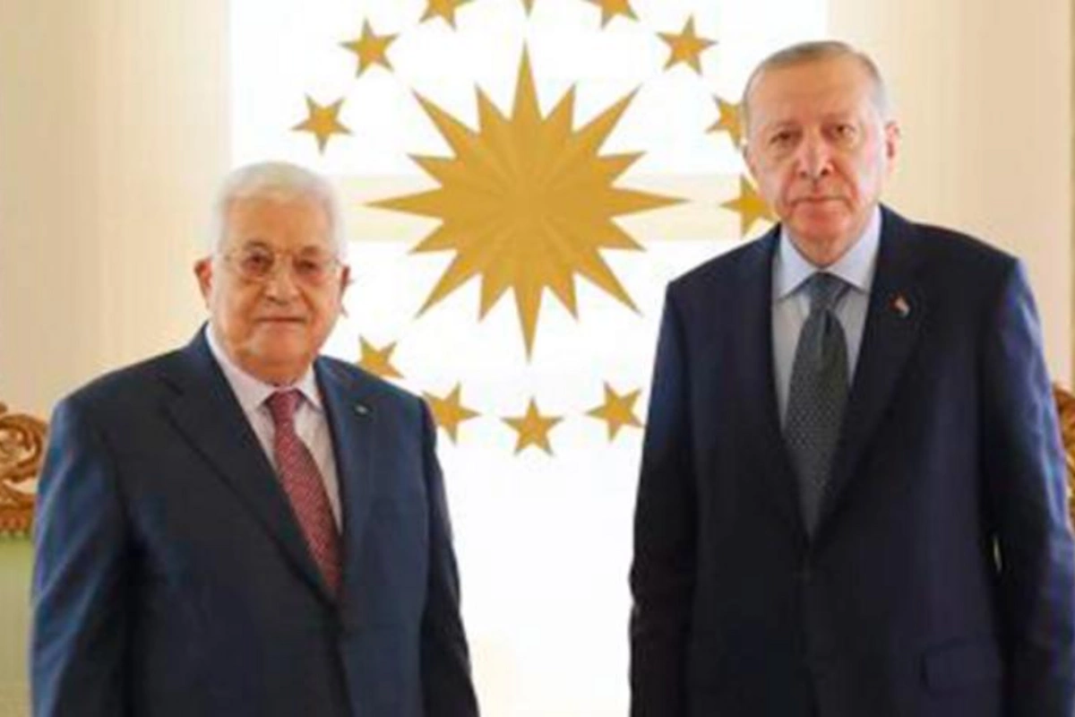 Ərdoğan Fələstin lideri ilə danışıqlar apardı