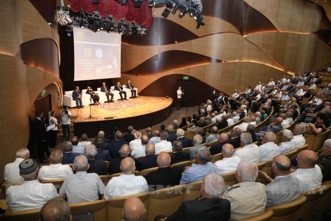 Ağsaqqal və veteranların təmsil olunduğu QHT-lərin əməkdaşlıq forumu keçirildi — FOTOLAR