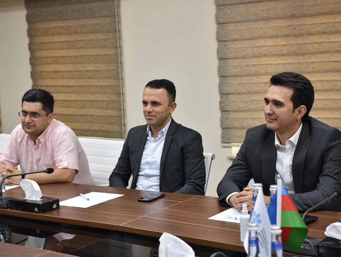 MEDİA-da “Yüksəliş” müsabiqəsinin qalibləri ilə görüş keçirildi — FOTOLAR