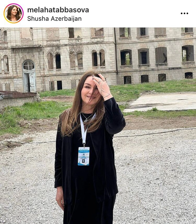 Məlahət Abbasova: “Ad günümü Vətənimdə qeyd edirəm” (FOTOLAR)