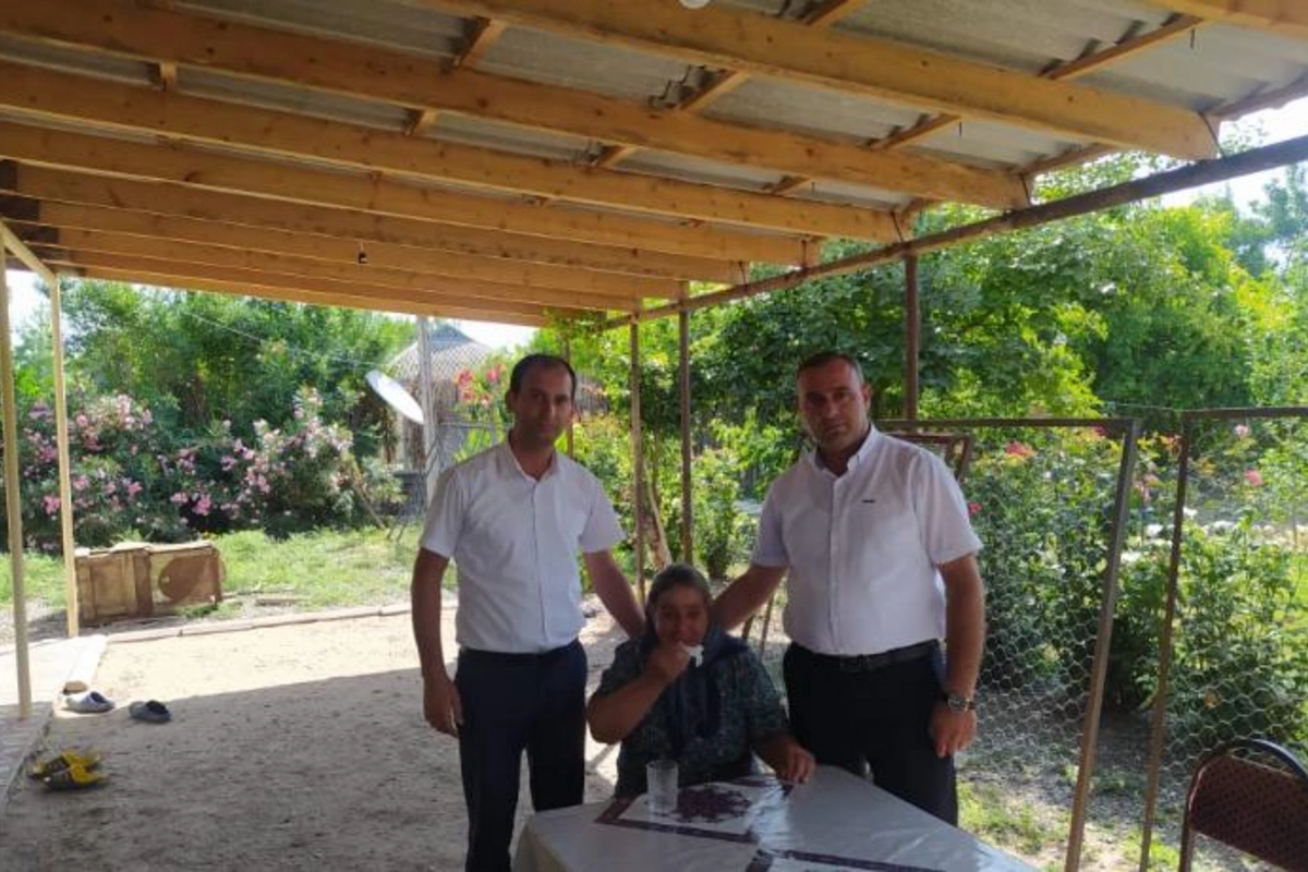 Füzulidə Vətən Müharibəsi şəhidlərinin ailələri ziyarət olundu — FOTOLAR