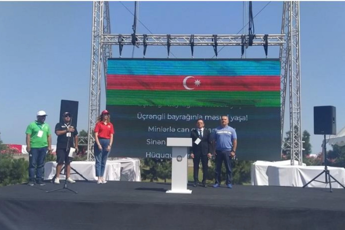 “Əziz Şuşa” beynəlxalq veloyürüşünün açılış mərasimi keçirildi — FOTOLAR