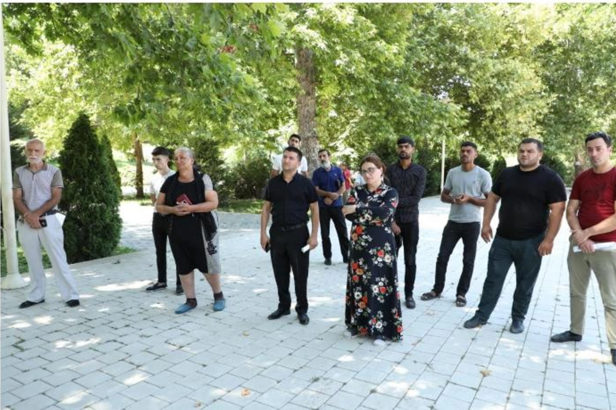 Bərdədə növbəti dəfə “Səyyar qəbul otağı” quruldu — FOTOLAR