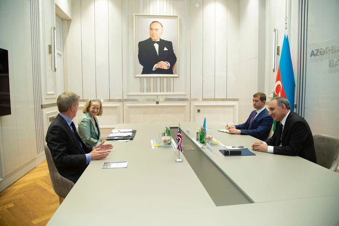 Baş prokuror Ceyms Şarpla səfirliyimizə hücumu müzakirə etdi — FOTO Baş prokuror Ceyms Şarpla səfirliyimizə hücumu müzakirə etdi — FOTO