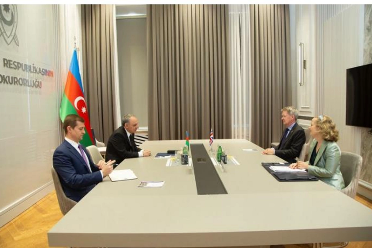 Baş prokuror Ceyms Şarpla səfirliyimizə hücumu müzakirə etdi — FOTO