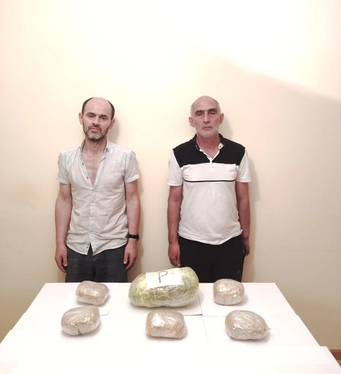 İrandan Azərbaycana narkotik keçirilməsinin qarşısı alındı — FOTOLAR