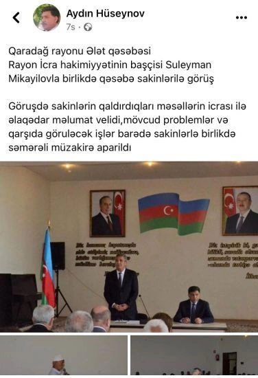 Partiya sədri: “Aydın Hüseynov kimi yazısında xeyli səhv buraxan deputatları görəndə, üzüntü məni boğur — FOTO