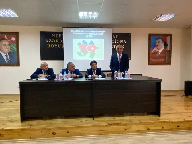 Çilov qəsəbəsində Milli maraqlar və həmrəylik mövzusunda tədbir keçirildi — FOTO