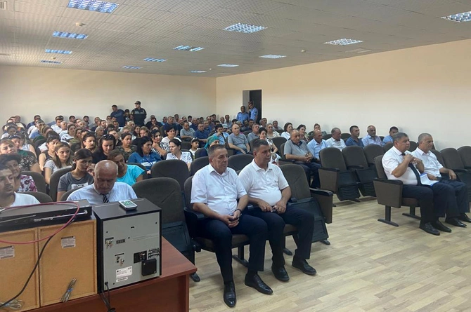 Çilov qəsəbəsində Milli maraqlar və həmrəylik mövzusunda tədbir keçirildi — FOTO