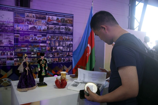 “Dostluq evi”ndə Azərbaycan pavilyonu yaradıldı — FOTO
