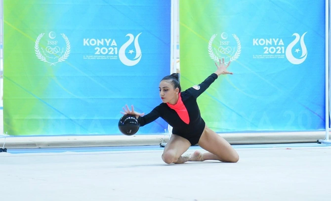 Gimnastımız gümüş ikinci qızıl medalını qazandı— YENİLƏNİB/FOTOLAR