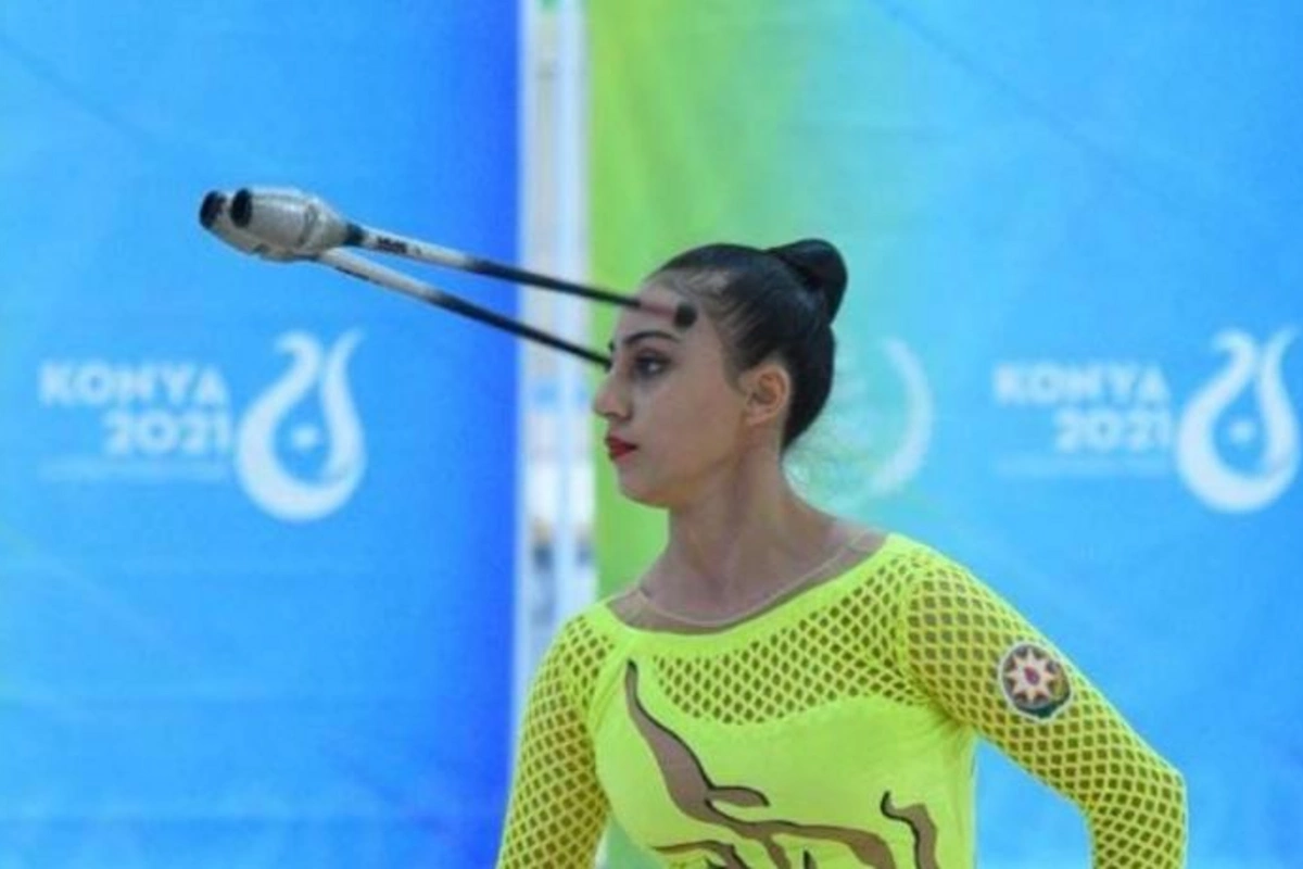 Gimnastımız gümüş ikinci qızıl medalını qazandı— YENİLƏNİB/FOTOLAR