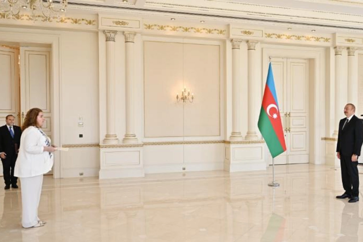 Prezident Argentinanın yeni səfirinin etimadnaməsini qəbul etdi — FOTOLAR