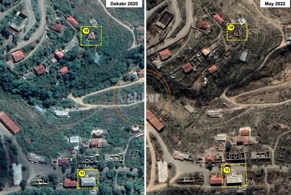 Ermənilərin Laçını məhv etməsinin sübutları — FOTOFAKT