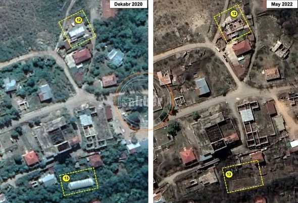 Ermənilərin Laçını məhv etməsinin sübutları — FOTOFAKT