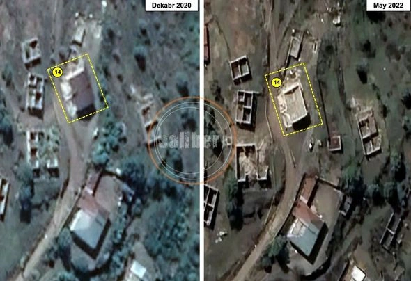 Ermənilərin Laçını məhv etməsinin sübutları — FOTOFAKT