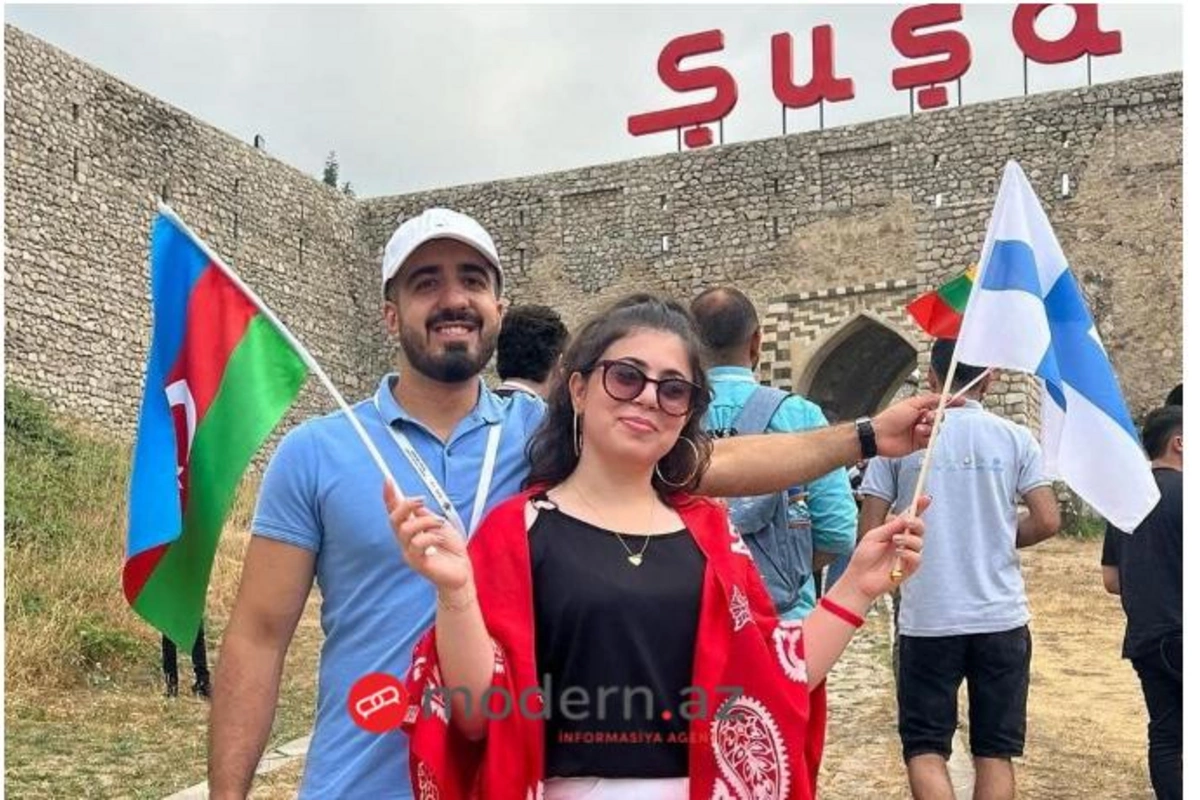 30 il sonra Şuşada ilk nişan — FOTOLAR