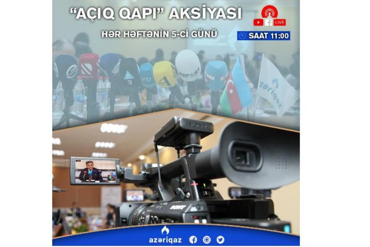 “Azəri̇qaz”da medi̇a və QHT nümayəndələri̇ i̇lə növbəti̇ görüş olacaq
